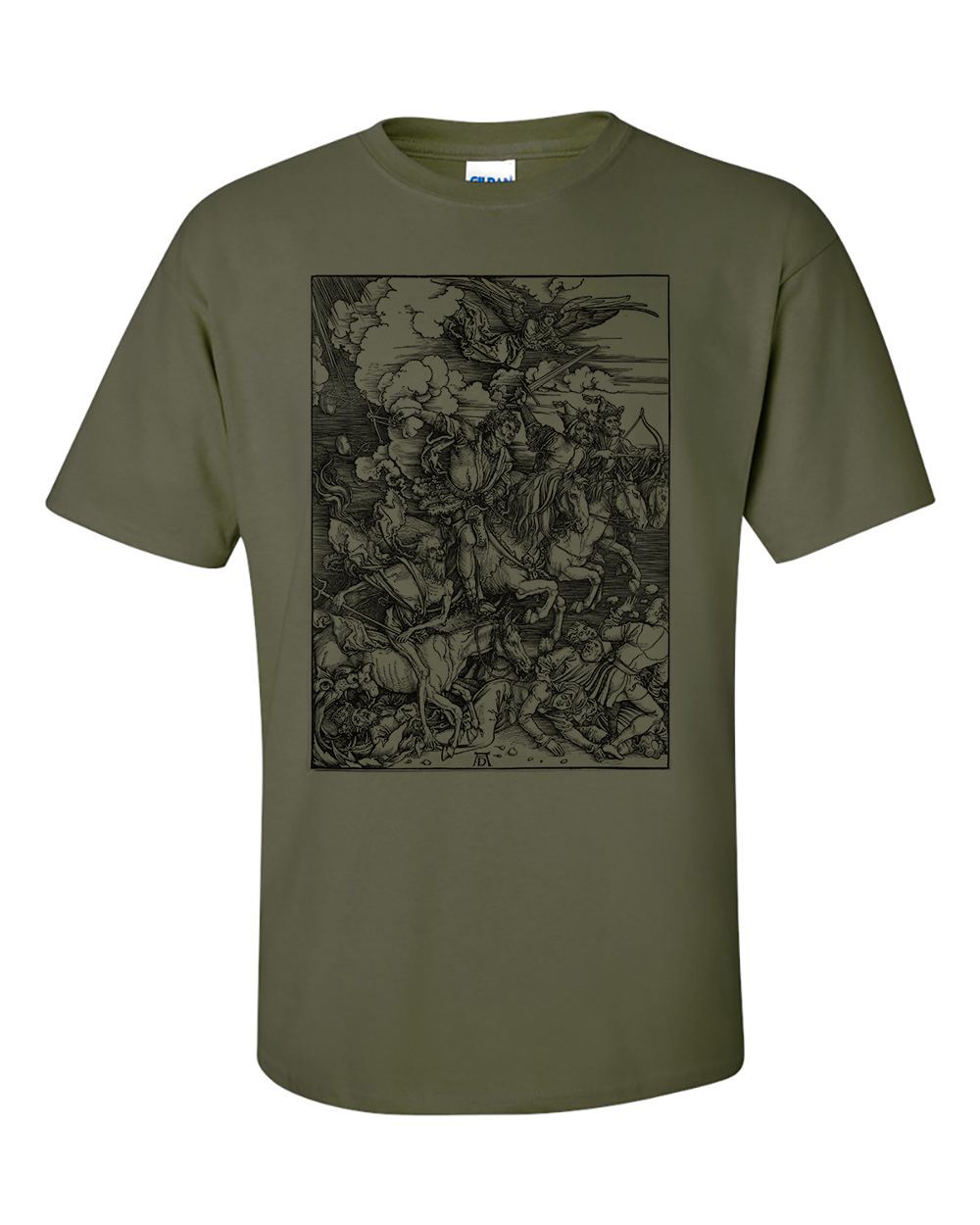 Four Horsemen of the Apocalypse by Albrecht Durer T-Shirt