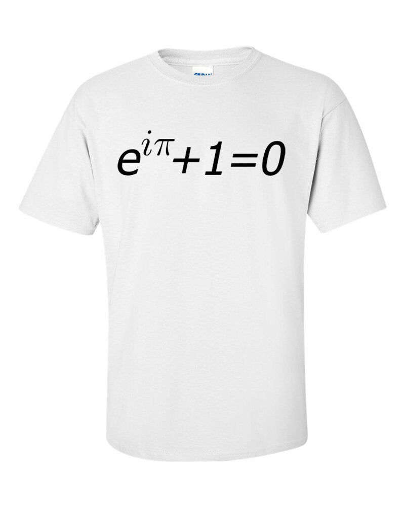 Euler's Identity Equation Math T-Shirt