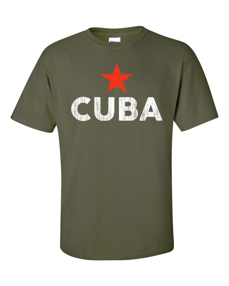 Cuba Distressed Logo T-Shirt