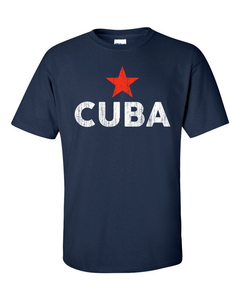 Cuba Distressed Logo T-Shirt