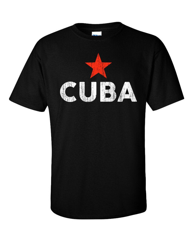 Cuba Distressed Logo T-Shirt