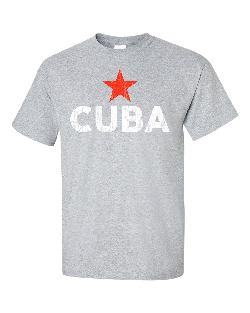 Cuba Distressed Logo T-Shirt