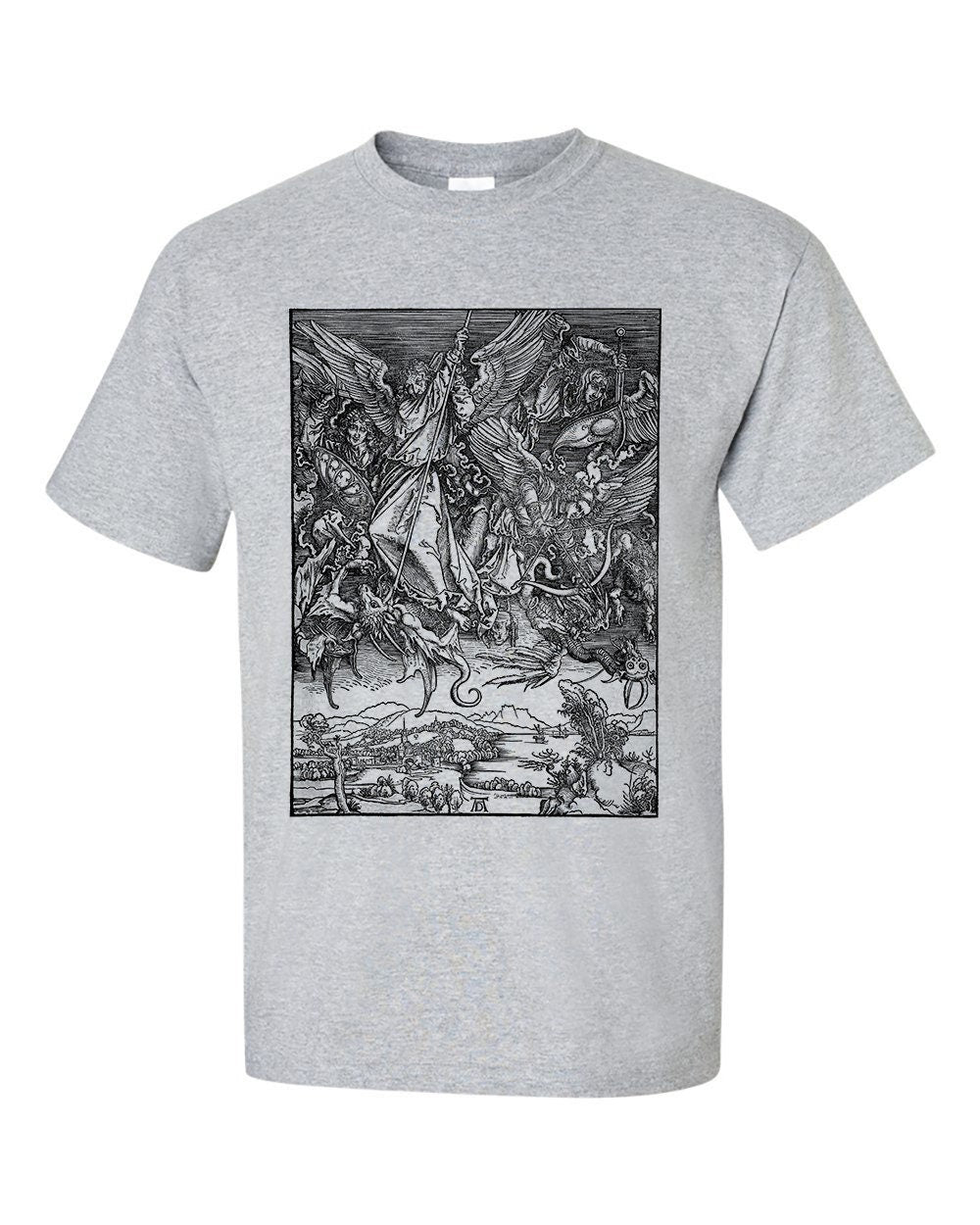 Albrecht Durer Saint Michael Fighting the Dragon T-Shirt