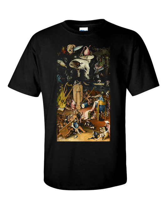 Garden of Earthly Delights by Hieronymus Bosch Fine Art T-Shirt