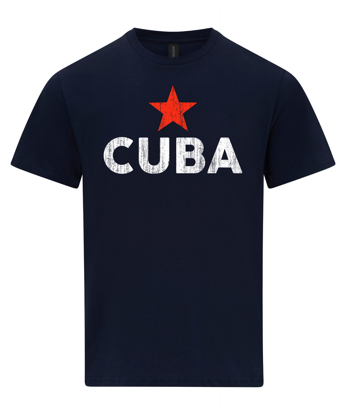 Cuba Distressed Logo T-Shirt