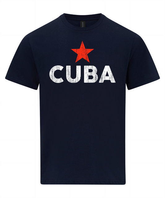 Cuba Distressed Logo T-Shirt