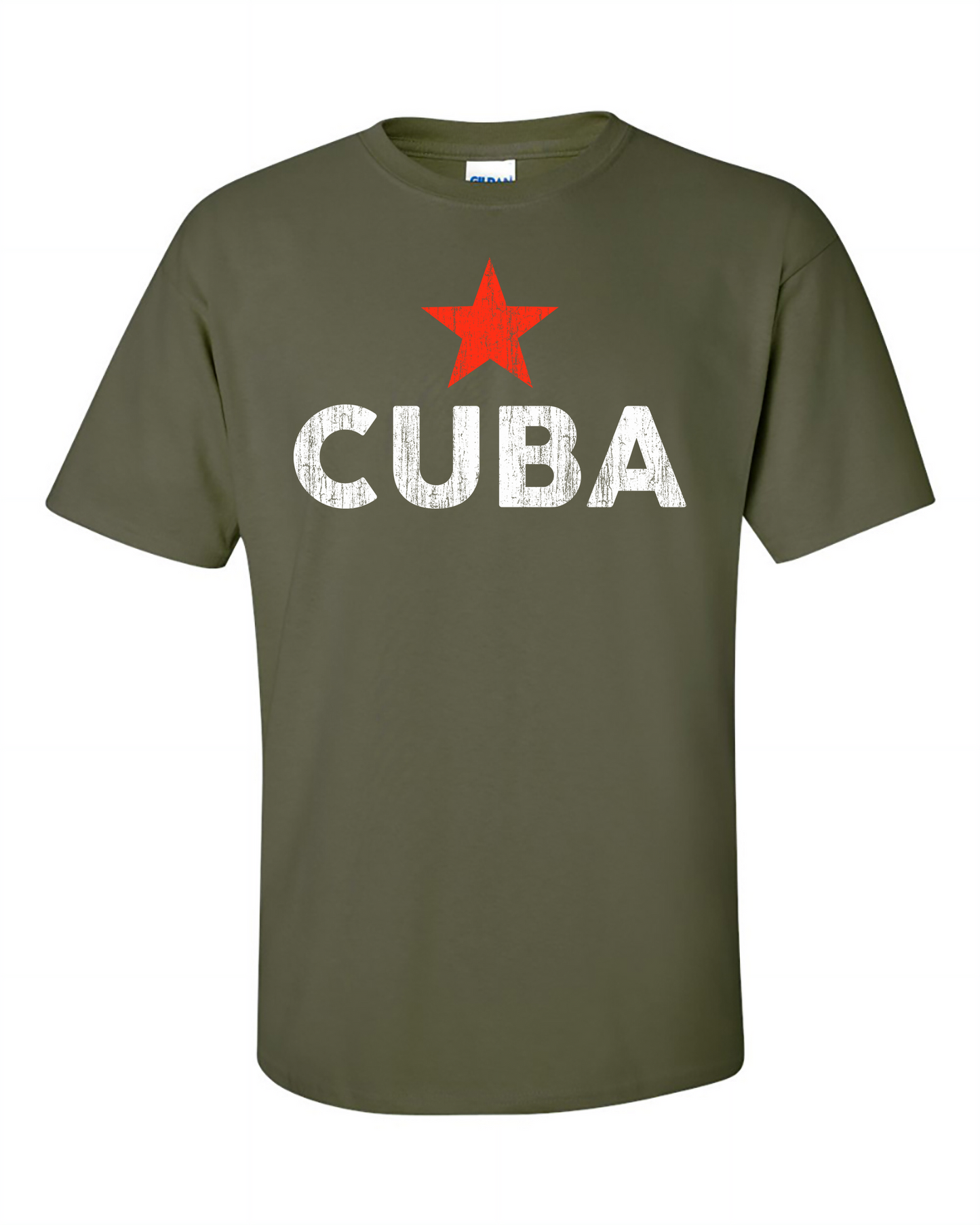 Cuba Distressed Logo T-Shirt