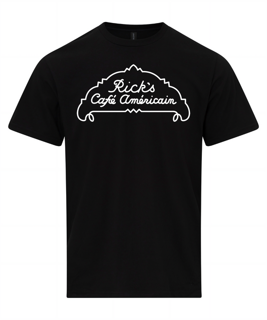Rick's Cafe Americain T-Shirt, Casablanca Inspired Shirt