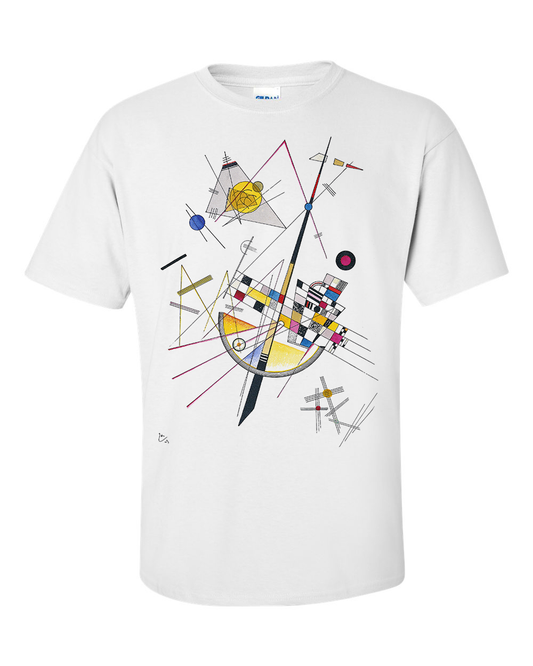 Wassily Kandinsky Delicate Tension #85 Fine Art Men's T-Shirt