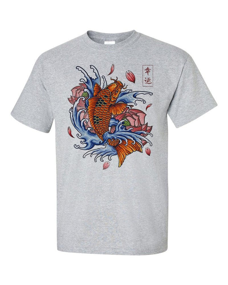 Not Just Nerds Japanese Koi Carp Tattoo T-Shirt