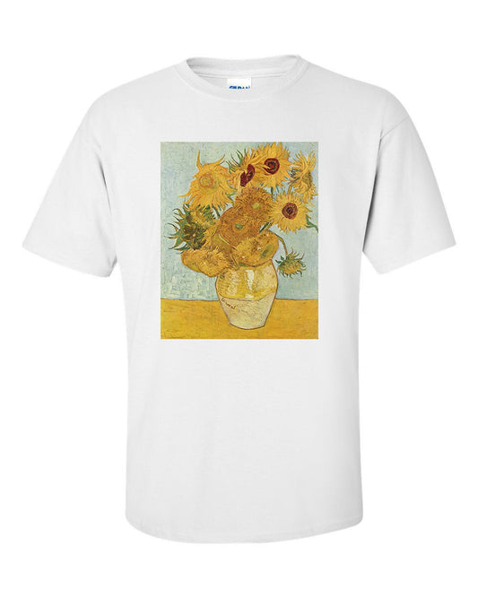 Van Gogh Sunflowers Third Version Fine Art Mens T-Shirt