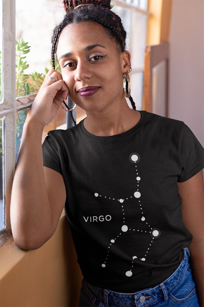 Zodiac Sign Star Constellation Astrology Horoscope Womens T-Shirt