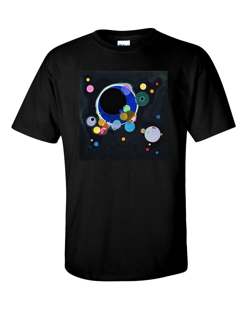 Several Circles By Wassily Kandinsky Fine Art T-Shirt