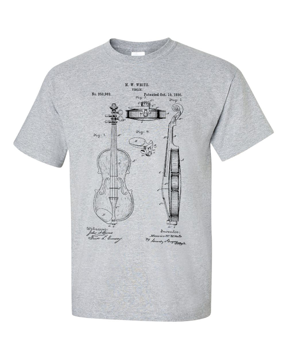Violin Patent T-Shirt