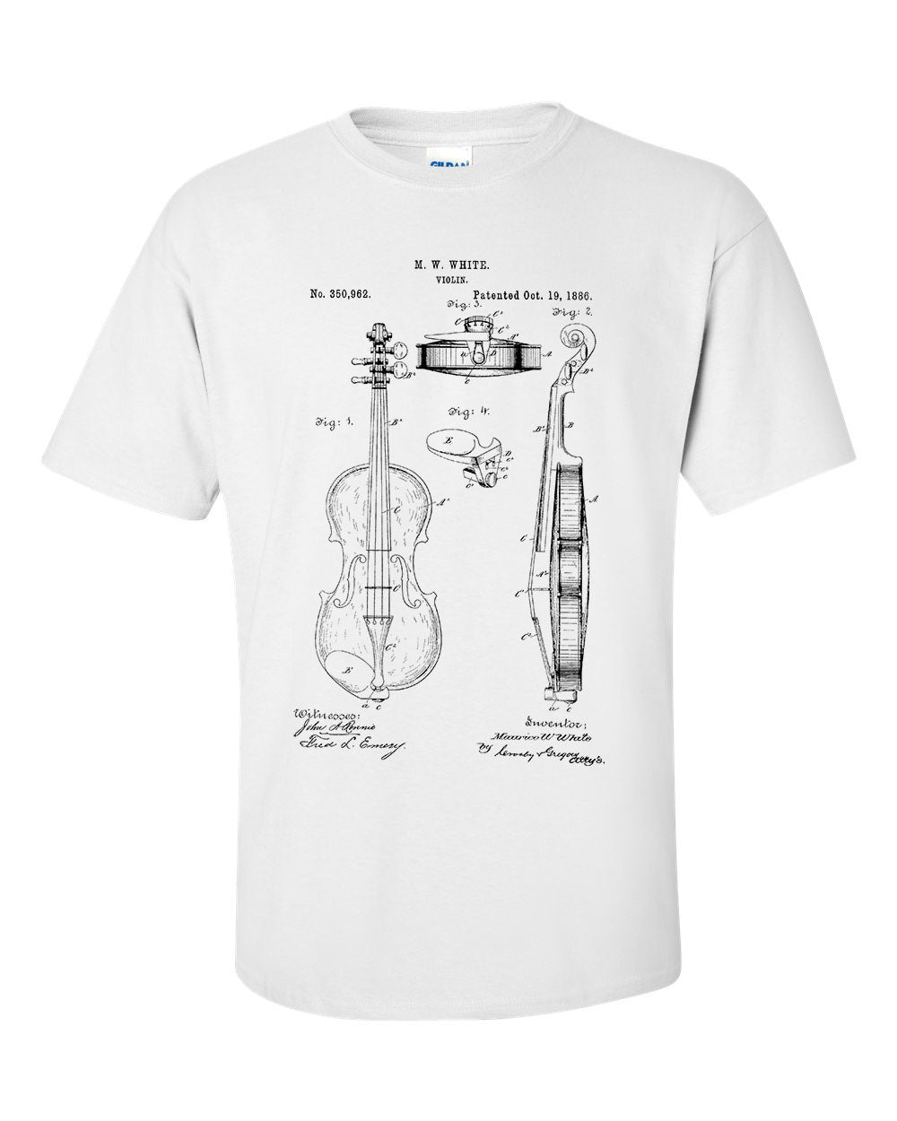 Violin Patent T-Shirt